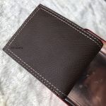 Levi's Men's Slim Bifold Genuine Leather Casual Thin Slimfold Brown Wallet 31LV1344 200