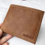 Levi's Slim Bifold Genuine Leather Casual Thin Slimfold with Extra Capacity and ID Window Men's Wallet 31LV1344 251