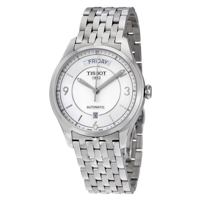 Tissot T-One Automatic Mặt Tròn Dây Kim Loại Màu Bạc Lịch Ngày Thứ T038.430.11.037.00