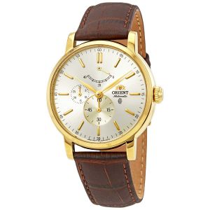 Orient Automatic Gold Plated Stainless Steel Sapphire Men's Watch FEZ09002S0