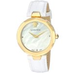 Versace Idyia Gold Leather White Women's Watch V17050017