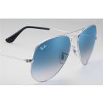 Ray-ban Light Blue Gradient Aviator Sunglasses RB3025 003/3F