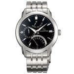 Orient Star Retrograde Automatic Power Reserve Black Dial Men's Watch SDE00002B0