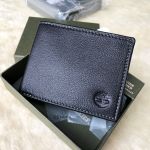 Timberland Leather with Attached Flip Pocket Black (Blix) Men's Wallet D10218/08