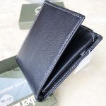 Timberland Leather with Attached Flip Pocket Black (Blix) Men's Wallet D10218/08