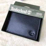 Timberland Leather with Attached Flip Pocket Black (Blix) Men's Wallet D10218/08