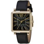 Marc Jacobs Vic Black Leather Women's Watch MJ1522