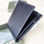 Timberland Leather with Attached Flip Pocket Black (Sportz) Men's Wallet D02387/08