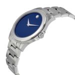 Movado Junior Sport Stainless Steel Blue Dial Men's Watch 0606116
