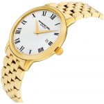 Raymond Weil Toccata White Dial Classic Gold Men's Watch 5488-P-00300