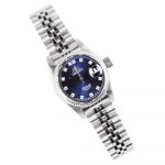 Orient Diamond Sapphire Automatic Blue Dial Women’s Watch SNR16003D