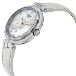 Tissot Flamingo Mother of Pearl White Leather Women's Watch T094.210.16.111.01