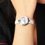 Tissot Flamingo Mother of Pearl White Leather Women's Watch T094.210.16.111.01