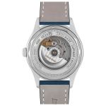 Armand Nicolet Tramelan Day Date M02 Automatic Blue Leather Men's Watch 9740M-BU-P140BU2