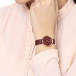 Skagen Signatur Maroon Dial Red Women's Watch SKW2646