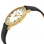 Bulova Classic White Dial Yellow Gold-tone Men's Watch 97A123