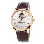 Frederique Constant Classics Open Heart Automatic Brown Leather Men's Watch FC-310MV5B4