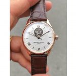 Frederique Constant Classics Open Heart Automatic Brown Leather Men's Watch FC-310MV5B4
