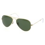 Ray-ban Aviator Arista Green Classic Sunglasses RB3025 W3234 55-14