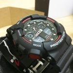 Casio G-Shock Mặt Tròn Dây Nhựa Màu Đen GA100-1A4