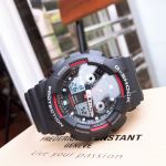 Casio G-Shock Mặt Tròn Dây Nhựa Màu Đen GA100-1A4