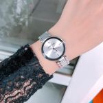 Anne Klein Diamond Silver Accented Women's Watch AK/1363SVSV
