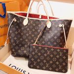 Louis Vuitton Neverfull Monogram Canvas Cerise Lòng Đỏ M41177