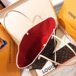 Louis Vuitton Neverfull Monogram Canvas Cerise Lòng Đỏ M41177