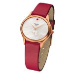 Tissot Bella Ora White Mother of Pearl Red Leather Women's Watch T103.310.36.111.01