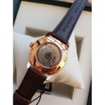 Orient Star Retrograde Brown Leather Men's Watch SDE00003B0