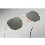 Ray-ban Hexagonal Flat Lenses Green Classic G-15 Sunglasses RB3548N 001 54