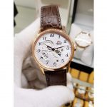 Orient Sun and Moon Automatic Brown Leather Men's Watch RA-AK0001S