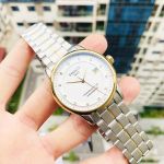 Tissot Luxury Automatic Diamond Silver Dial Two-Tone Men's Watch T086.408.22.036.00