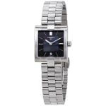 Tissot T-Collection Mặt Khảm Trai Hình Vuông Dây Kim Loại Màu Bạc Lịch Ngày T090.310.11.121.01