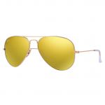Ray-ban Original Aviator Yellow Flash Sunglasses RB3025 112/93 58-14