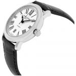 Frederique Constant Persuasion Automatic White Dial Leather Strap Men's Watch FC-303M4P6