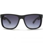 Ray-ban Justin Classic Grey Gradient Unisex Sunglasses RB4165 601/8G 55