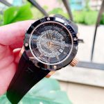 Edox Chronoffshore-1 Automatic Mặt Tròn Dây Cao Su Màu Đen Lịch Ngày 80099 37R NIR