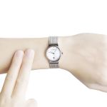 Skagen Ancher Mother of Pearl Mesh Women's Watch 355SSRS