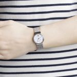 Skagen Ancher Mother of Pearl Mesh Women's Watch 355SSRS