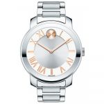 Movado Bold Silver Dial Stainless Steel Women's Watch 3600196