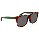 Gucci Havana Grey Leses Sunglasses GG0057SK 003