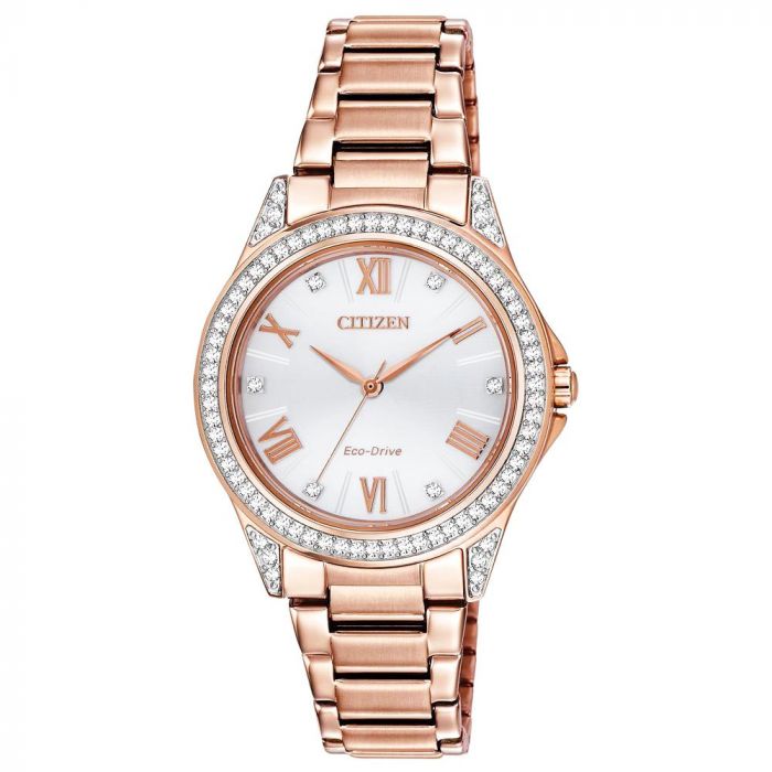 Citizen Eco-Drive POV Rose Gold Women's Watch EM0233-51A