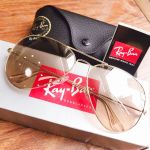 Ray-ban Aviator Gọng Kim Loại Màu Vàng Mắt Hồng RB3025 001/3E