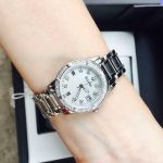 Bulova Diamond Date Stainless Steel Women's Watch 96R105