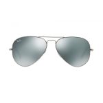 Ray-ban Aviator Silver Sunglasses RB3025 W3277 58-14