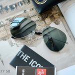 Ray-ban Aviator Silver Sunglasses RB3025 W3277 58-14