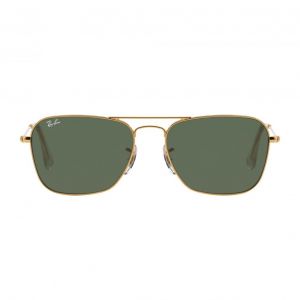 Ray-ban Caravan Arista Frame Green Classic G-15 Sunglasses RB3136 001 58