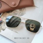 Ray-ban Caravan Arista Frame Green Classic G-15 Sunglasses RB3136 001 58