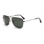 Ray-ban Caravan Aviator Classic Green G-15 Sunglasses RB3136 004 58